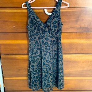 Woman’s Black dress w/ Gold beading